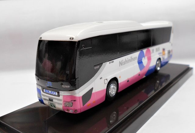 西日本JRバス / 貸切車 新デザイン 日野新型セレガHD アドウィング社(レジン製)