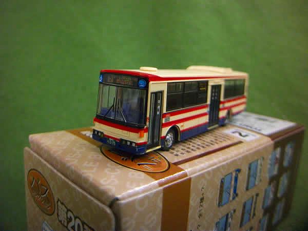 福島交通 富士重工8E中型ロング車 「郡山駅前」 バスコレ第20弾