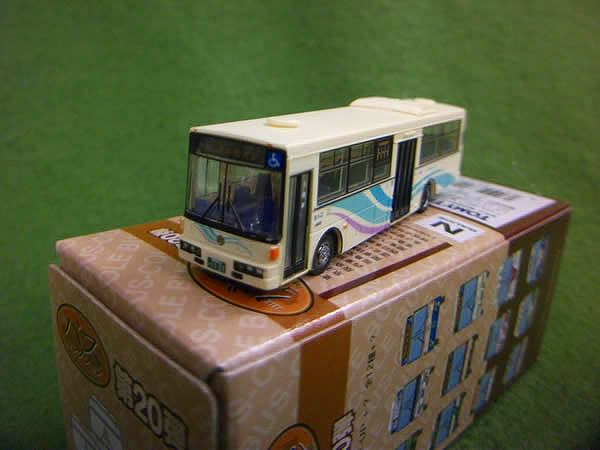 関東自動車 富士重工8E中型ロング車 「JR宇都宮駅」 バスコレ第20弾