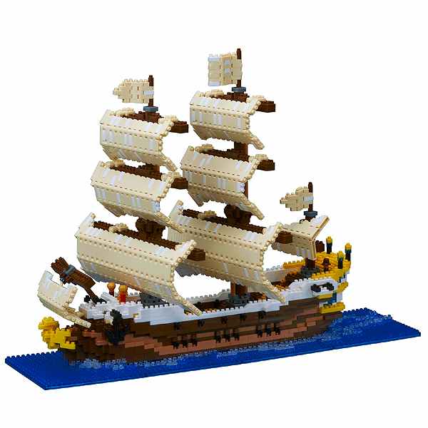 50%OFF! 帆船 ナノブロック NB-030