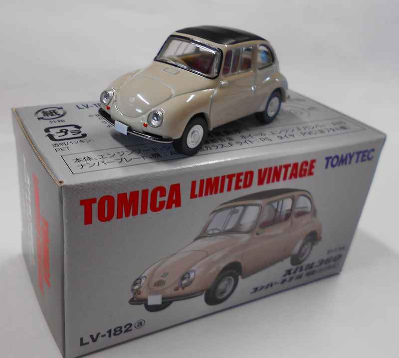 スバル360コンバーチブル幌閉(60年) Lv-182a