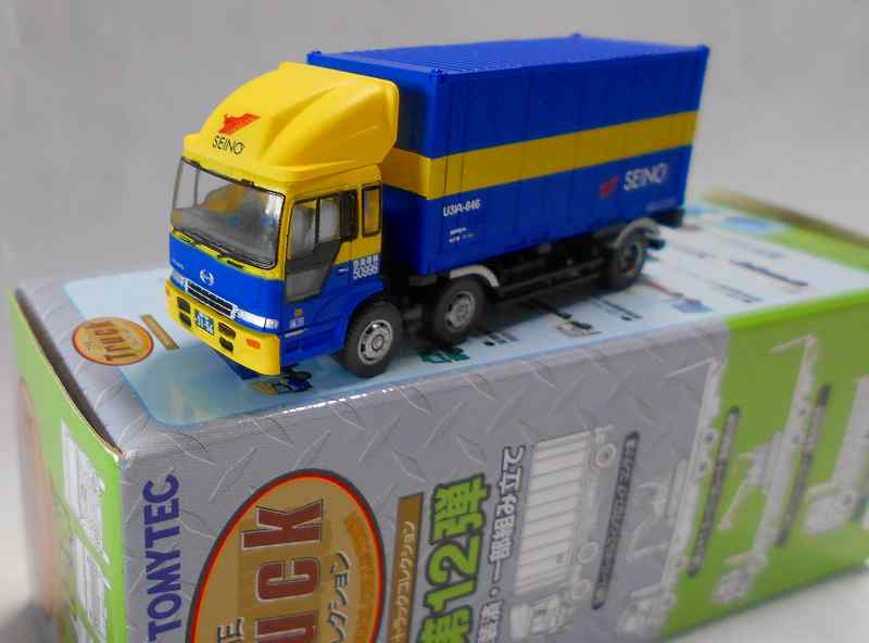 西濃運輸コンテナ車/青 日野スーパードルフィン プロフィア U31A 1/150