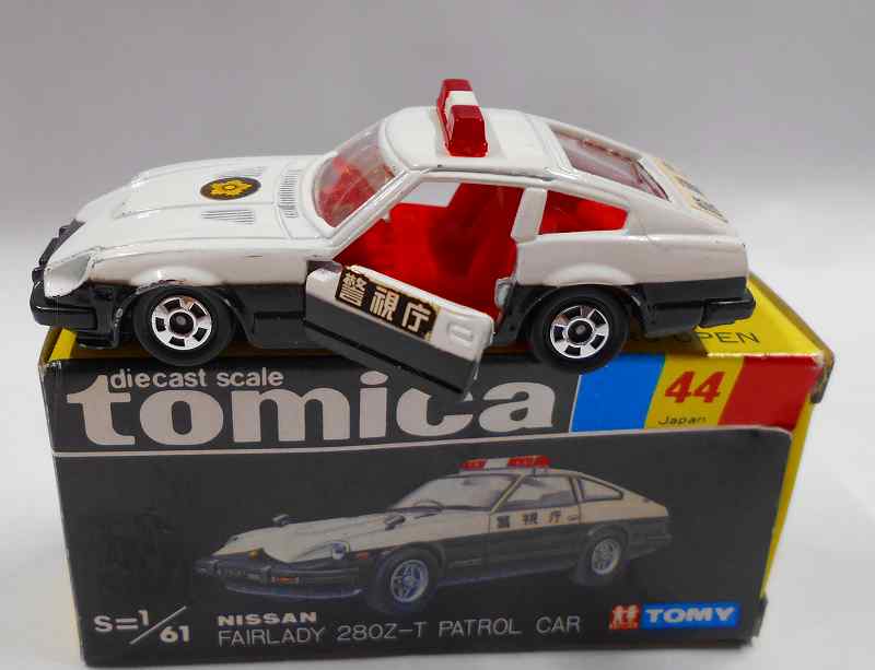黒箱トミカ No44-3-1 ニッサン フェアレディ 280Z-T パトカー 1/61