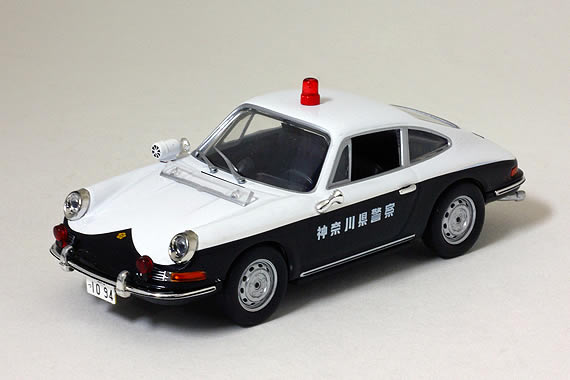 ポルシェ912パトカー 1968 神奈川県警察交通機動隊車両 1/43 H7436801