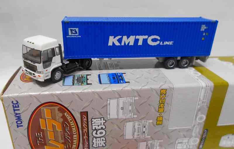 日野ドルフィンプロフィア & KMTC・40ft背高コンテナ トレーラコレクション 第6弾
