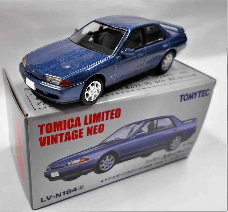 日産 スカイライン ４ドアスポーツセダン ｇｔｓ２５ ｔｙｐｅ ｘ ｇ ブルー ９１年 N194b トミーテック ミニカー 1 64スケール 商品一覧 トイズ ホビーむらかみ