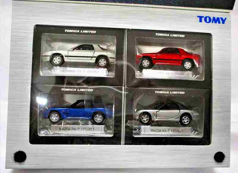 マツダ RX-7(FD3S) トミカリミテッド4台セット