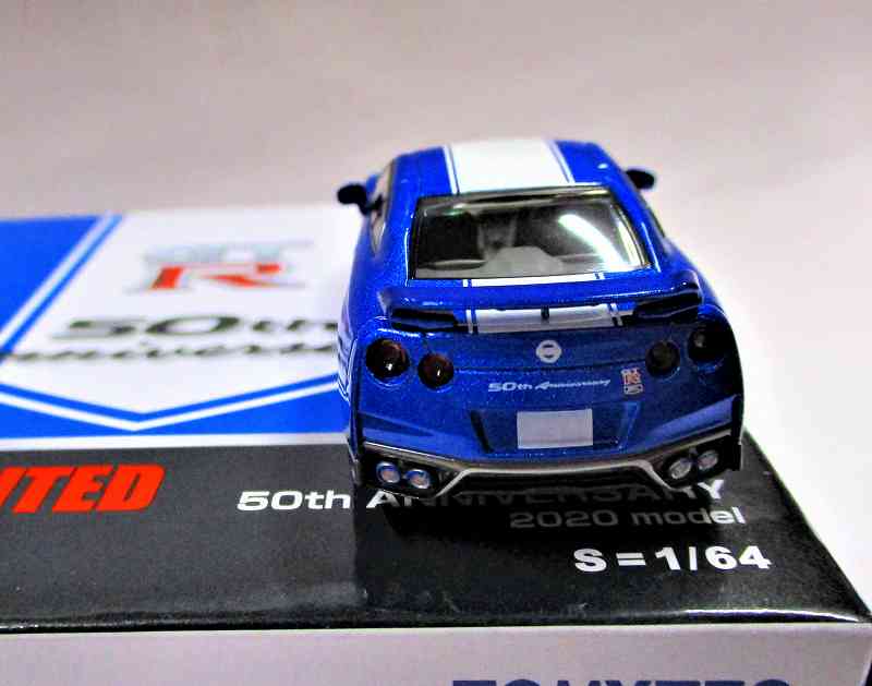 ニッサン GT-R 50周年記念 2020モデル (青)N200a