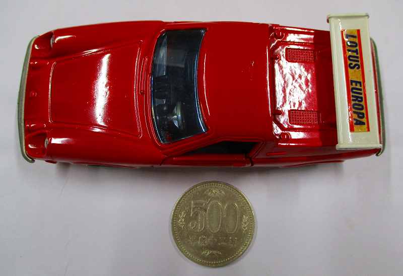 買取品! ロータス ヨーロッパ( 赤 ) 日本製 シンセイ 1/37 箱無し