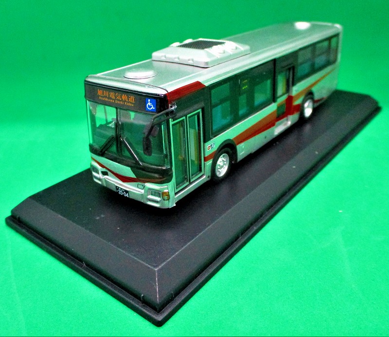 旭川電気軌道 三菱新型エアロスター 1/80 アドウィング社(ダイキャスト製)
