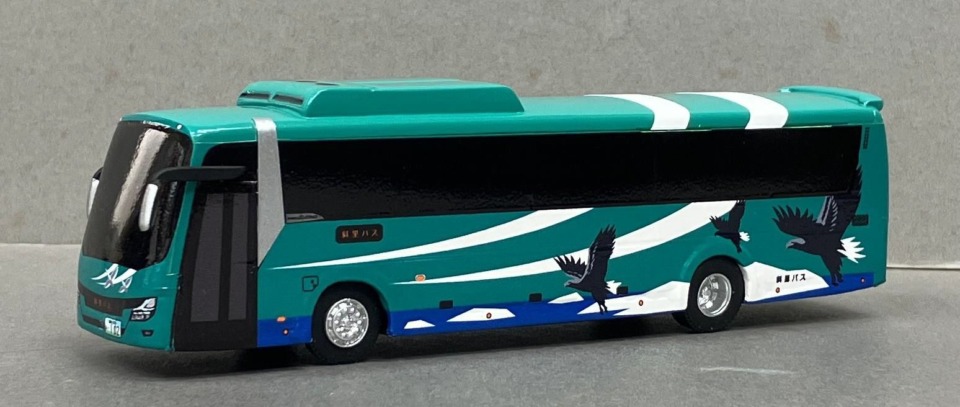 斜里バス(折戸) 三菱ふそう エアロエース アドウィング 1/80 (レジン製